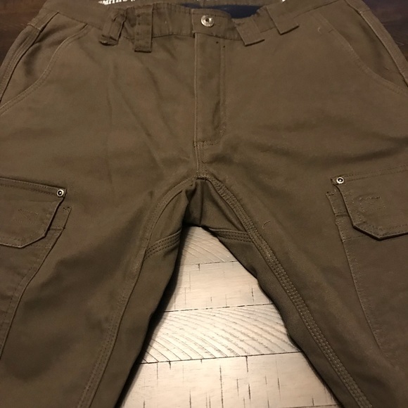 smith's workwear lined canvas cargo pants
